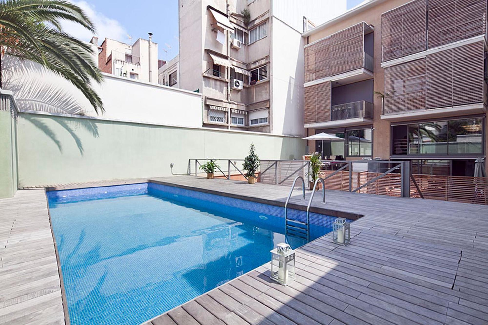 My Space Emirates - Bright In Gracia With Shared Pool Apartamento *